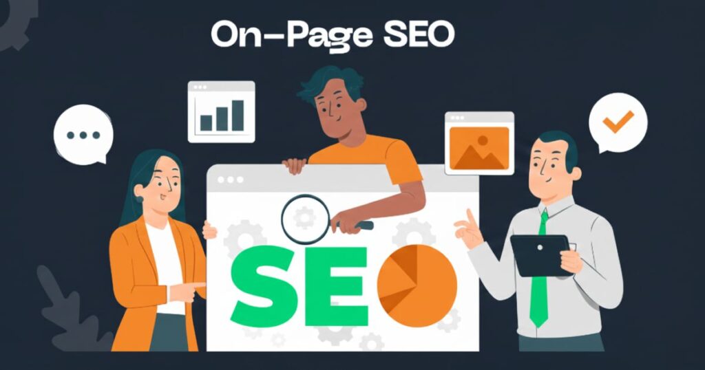 On-Page SEO​ for real estate company