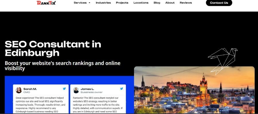 Ranktix edinburgh