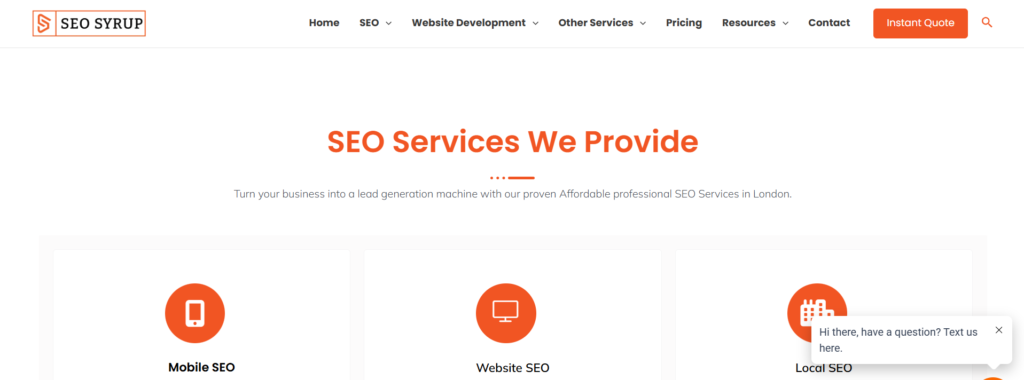SEO Syrup